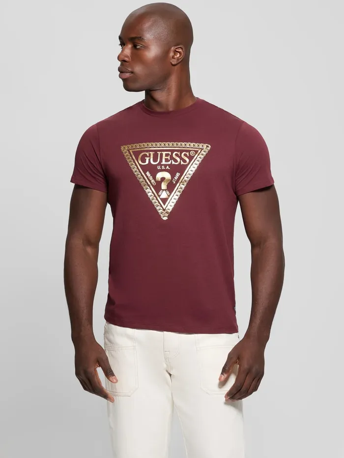 GUESS T Shirts and Tanks Eco Signature Tee Black 8211 Men