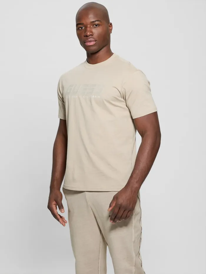 GUESS T Shirts and Tanks Eco Suron Tee White 8211 Men
