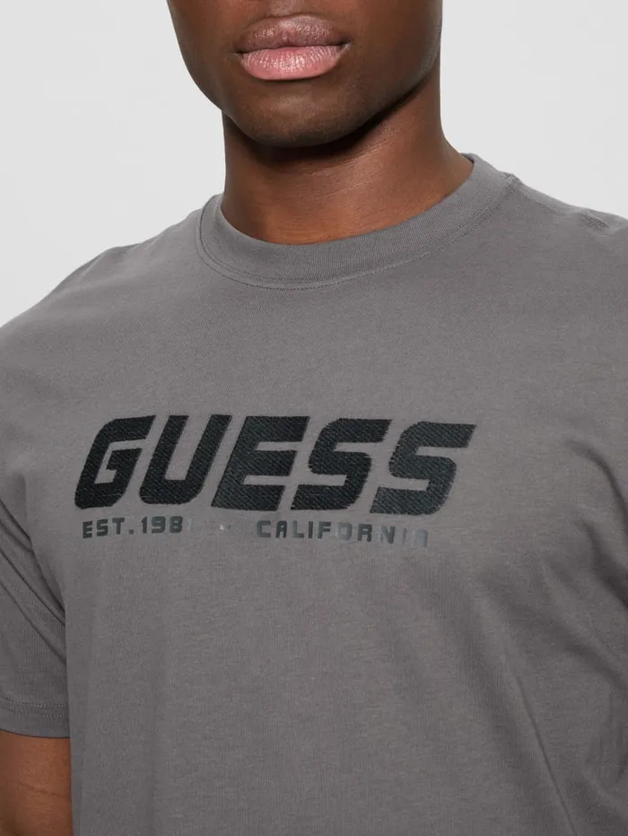 GUESS T Shirts and Tanks Eco Suron Tee White 8211 Men