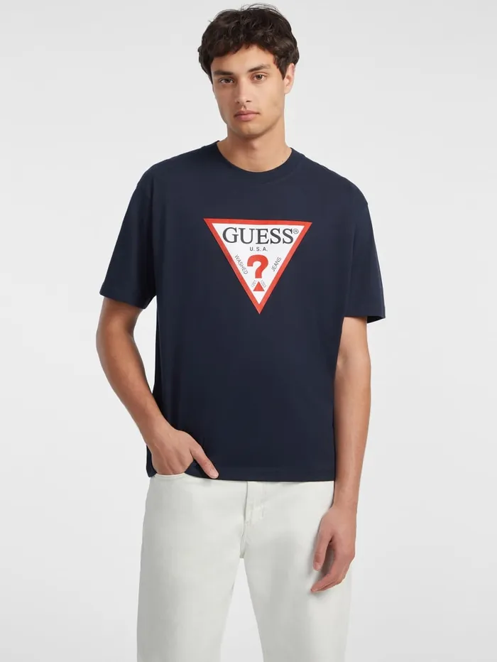 GUESS T Shirts and Tanks Iconic Tee Black 8211 Men
