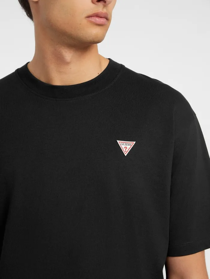 GUESS T Shirts and Tanks Mini Patch Tee Black 8211 Men