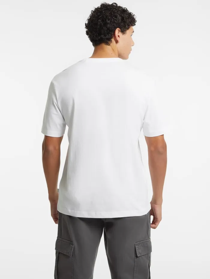 GUESS T Shirts and Tanks Mixed Chest Logo Tee Black 8211 Men