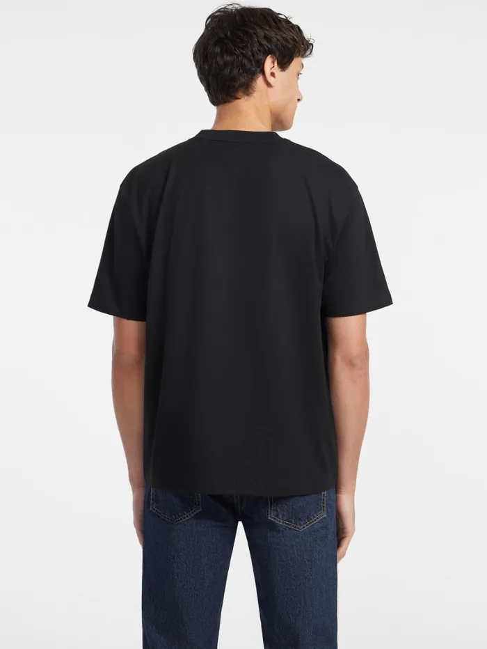 GUESS T Shirts and Tanks Mixed Logo Tee Pink 8211 Men