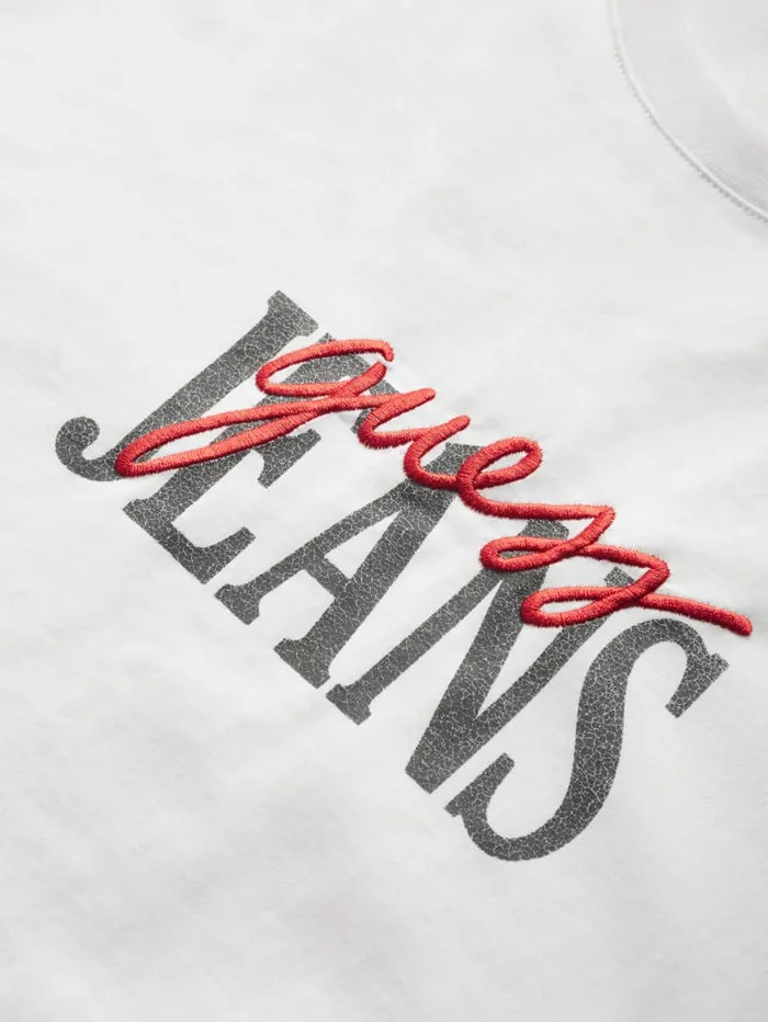 GUESS T Shirts and Tanks Mixed Logo Tee Pink 8211 Men