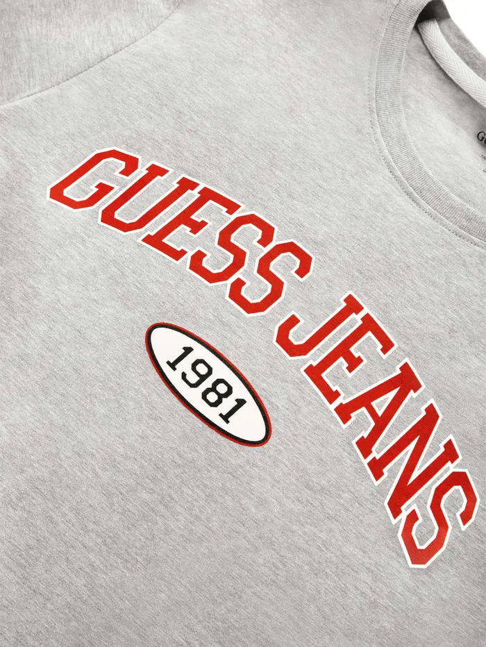 GUESS T Shirts and Tanks Slim 1981 Tee Blue 8211 Men