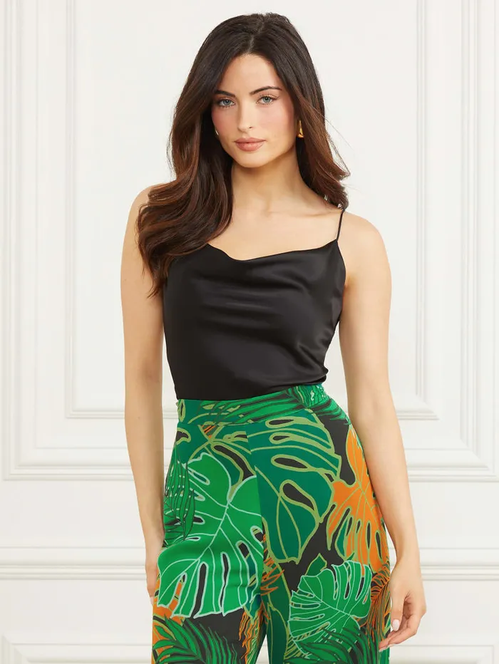 GUESS Tops Denise Silk Cami Black 8211 Women