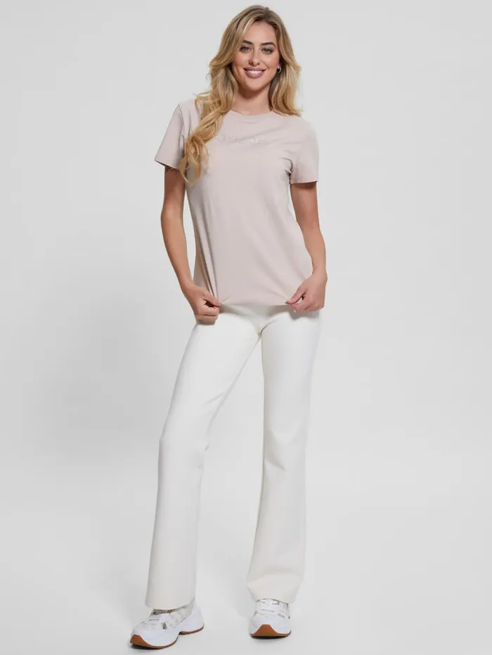 GUESS Tops Eco Briana Rhinestone Tee Pink 8211 Women