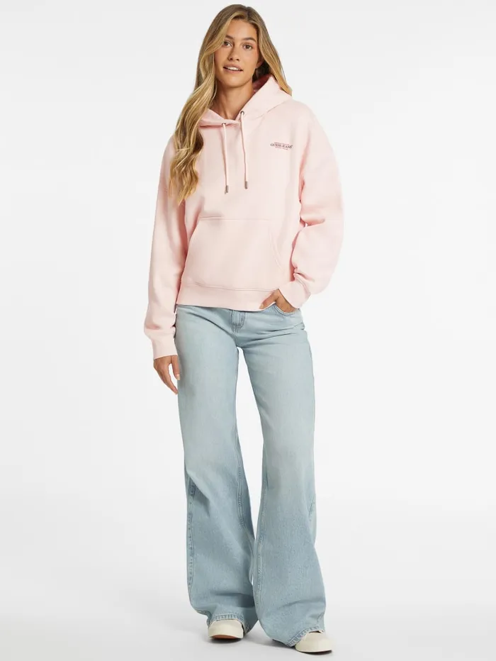 GUESS Tops Eco Hooded American Sweater Beige 8211 Women