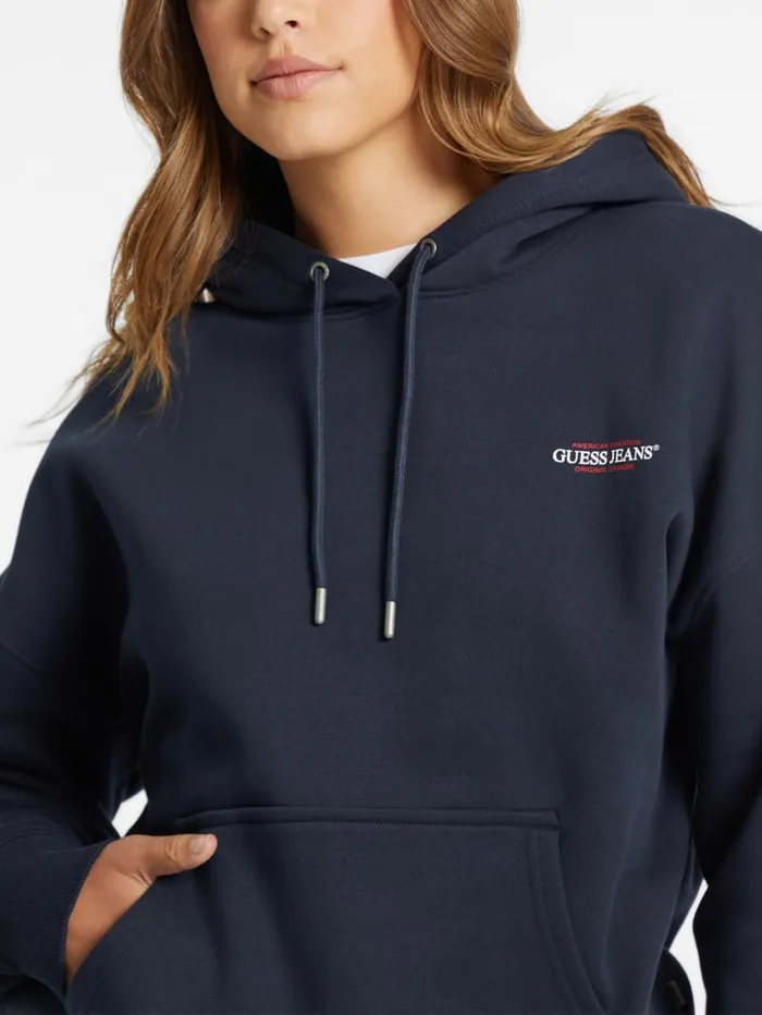 GUESS Tops Eco Hooded American Sweater Beige 8211 Women