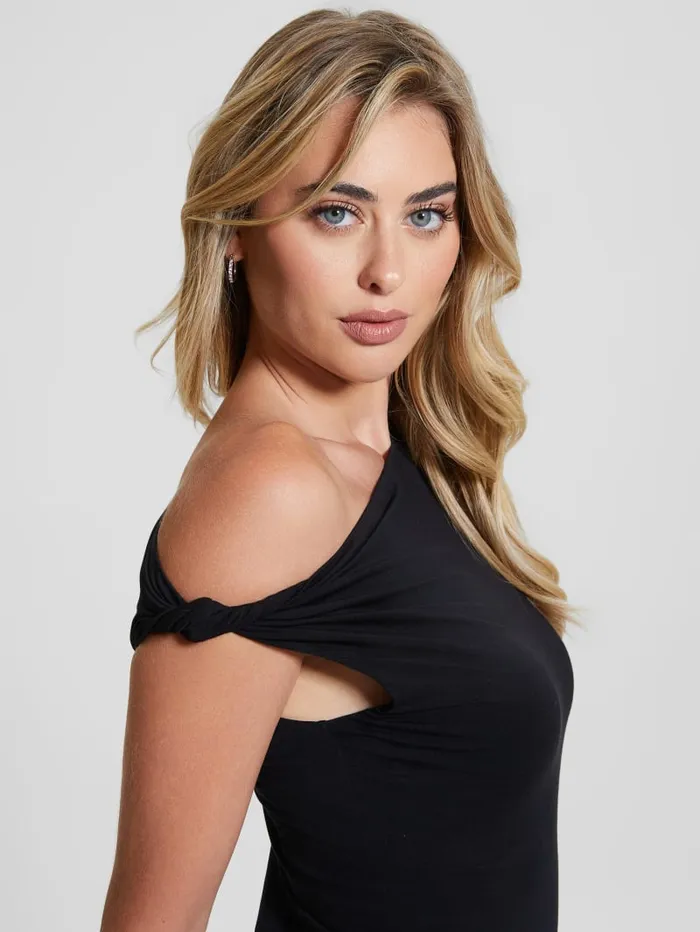 GUESS Tops Eco Rita Twisted Top White 8211 Women