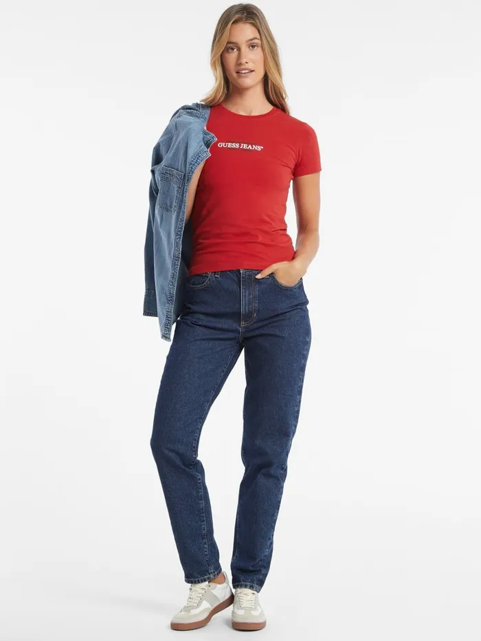 GUESS Tops Slim American Tradition Tee Green 8211 Women