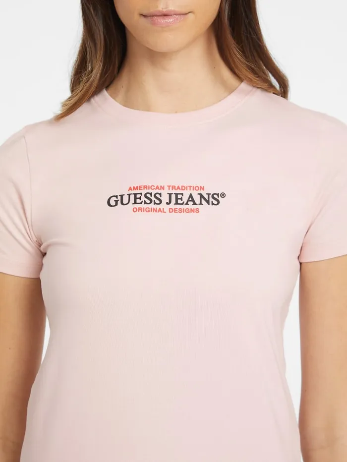 GUESS Tops Slim American Tradition Tee Green 8211 Women