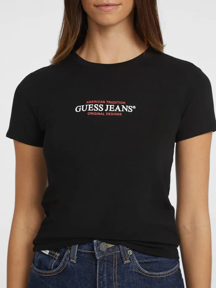 GUESS Tops Slim American Tradition Tee Green 8211 Women