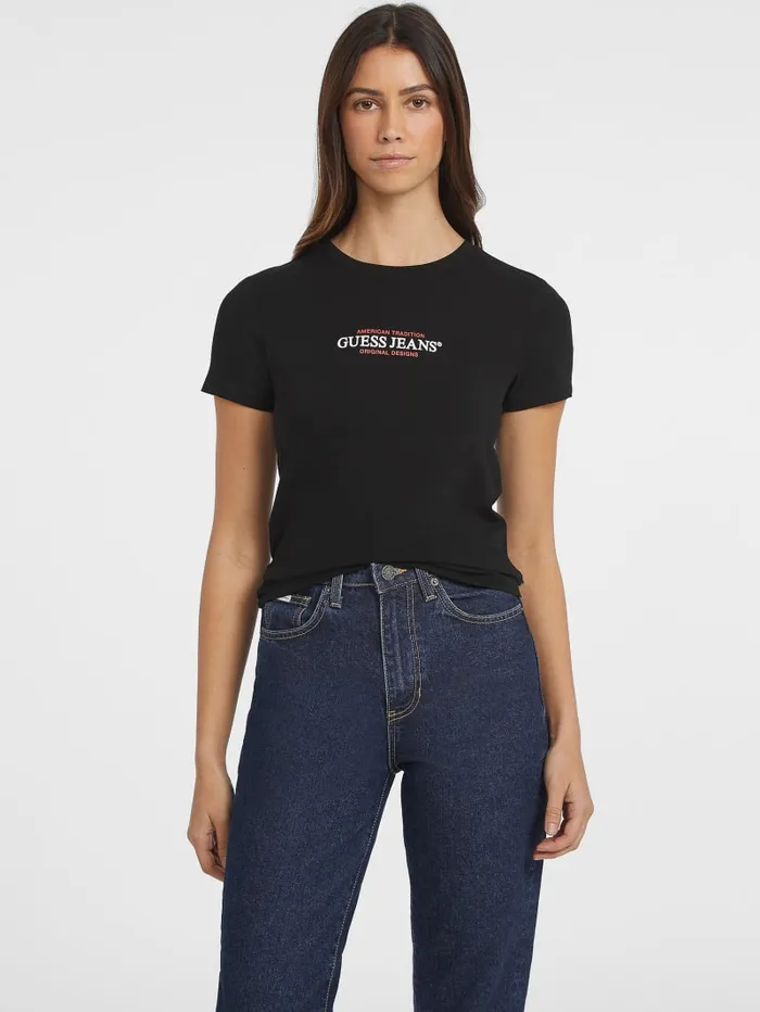 GUESS Tops Slim American Tradition Tee Green 8211 Women
