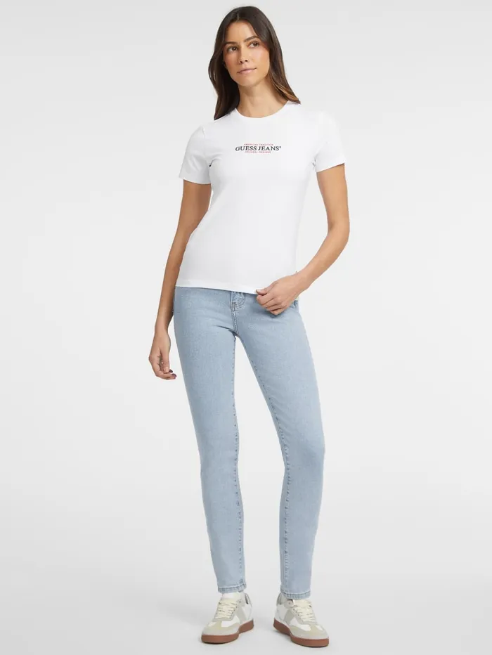 GUESS Tops Slim American Tradition Tee Green 8211 Women