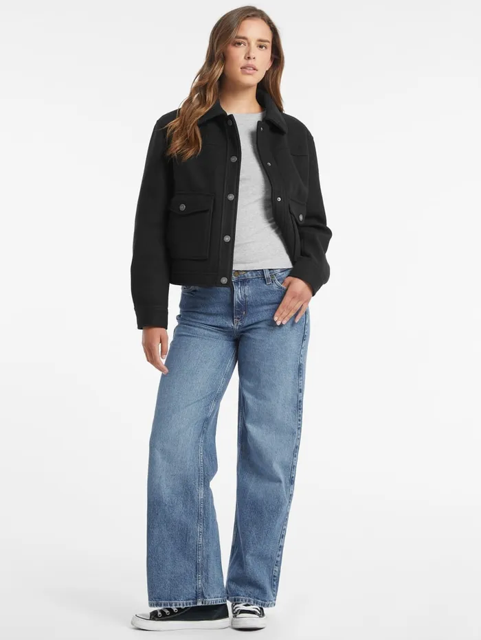 GUESS Tops Slim Embroidered LongSleeve Tee Blue 8211 Women