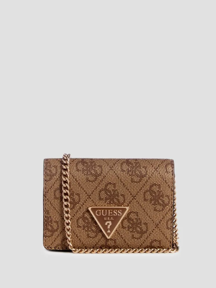 GUESS Travel and Tech Laurel Quattro G Micro Mini Wallet Black 8211 Women