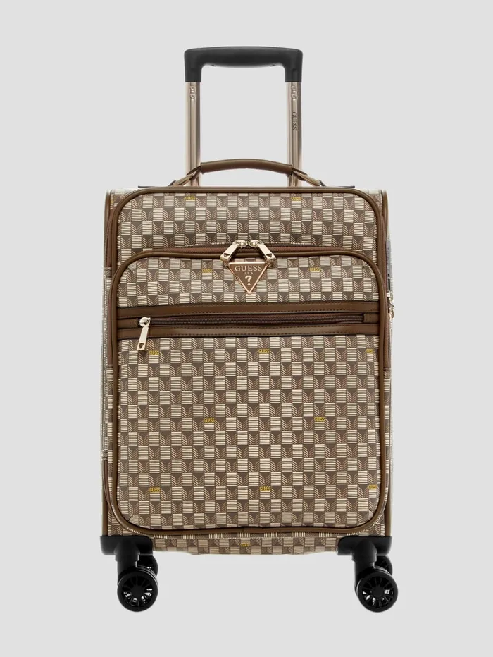 GUESS Travel and Tech Norom 18034 8Wheel Suitcase Brown 8211 Women