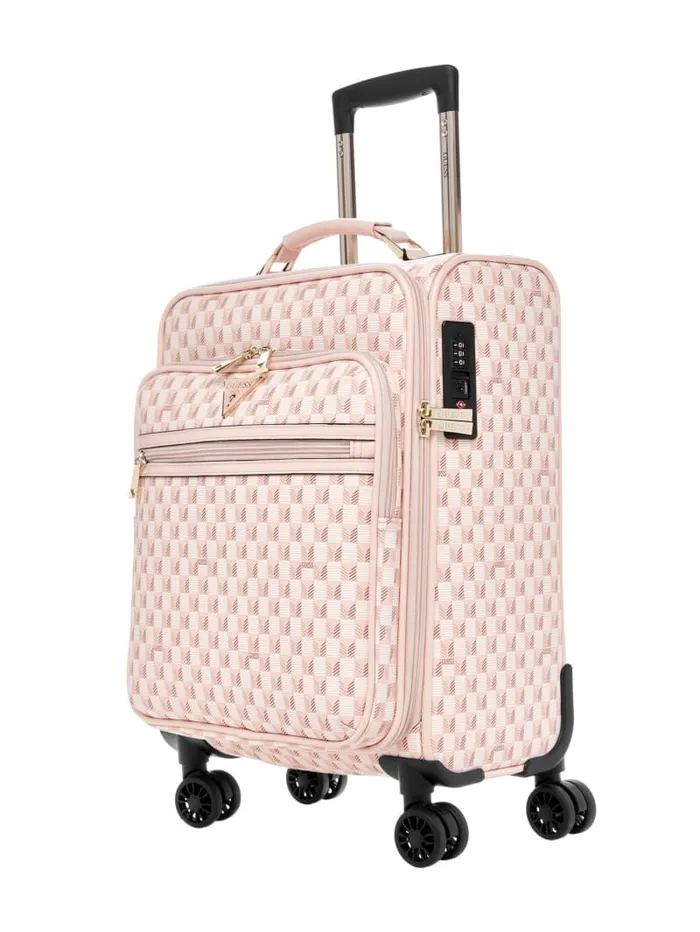 GUESS Travel and Tech Norom 18034 8Wheel Suitcase Brown 8211 Women