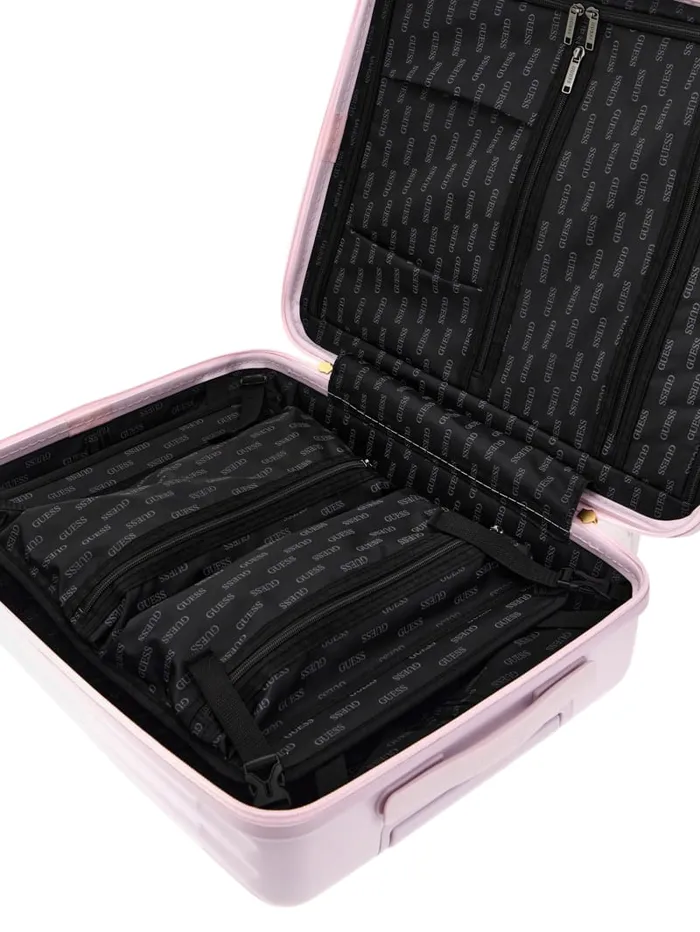 GUESS Travel and Tech Olbia Cabin Trolley Suitcase Black 8211 Women