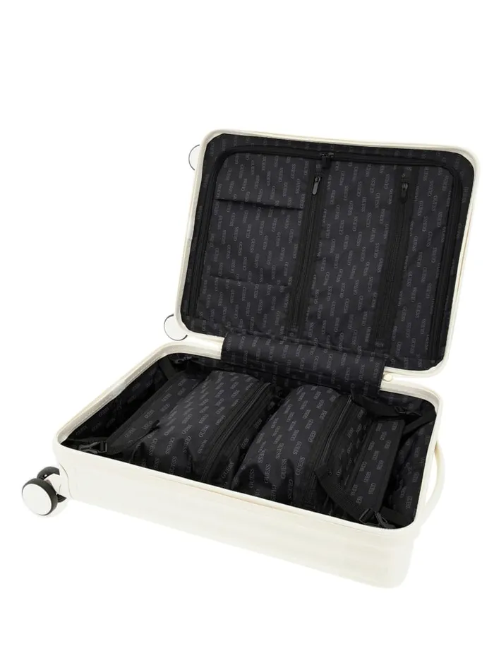 GUESS Travel and Tech Olbia Cabin Trolley Suitcase Black 8211 Women