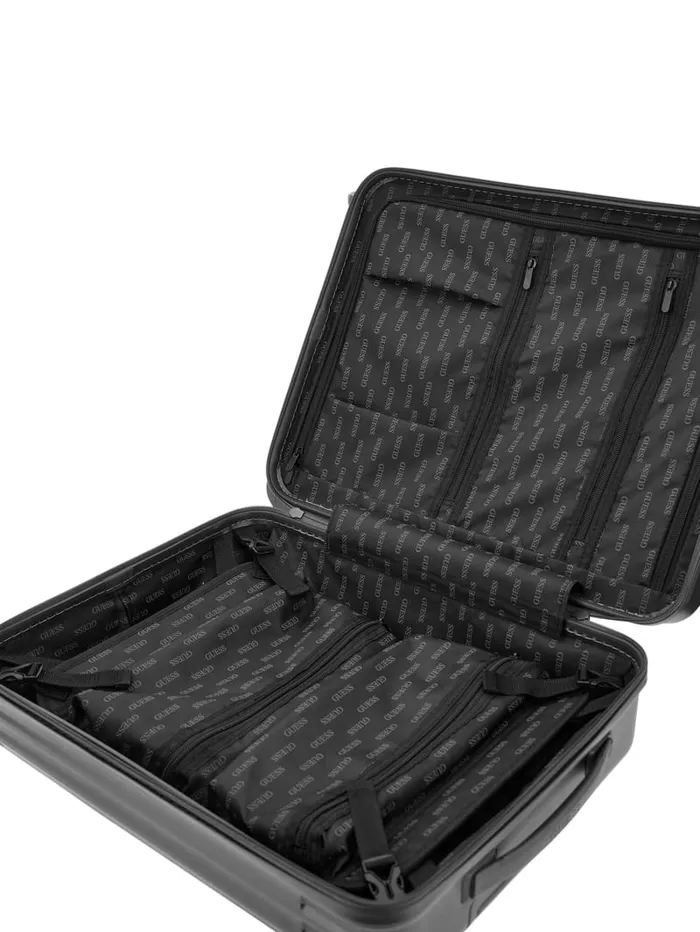 GUESS Travel and Tech Olbia Cabin Trolley Suitcase Black 8211 Women