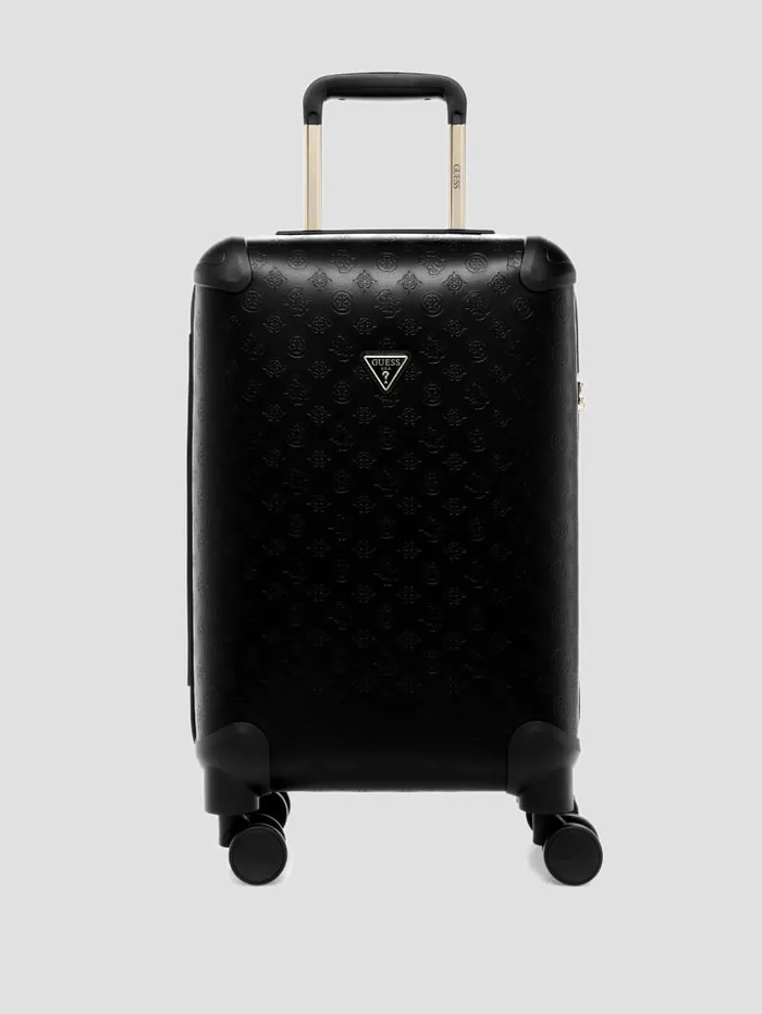 GUESS Travel and Tech Wilder Peony 20034 8Wheel Suitcase Black 8211 Women