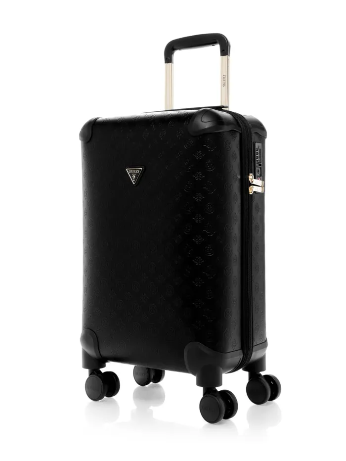GUESS Travel and Tech Wilder Peony 20034 8Wheel Suitcase Black 8211 Women