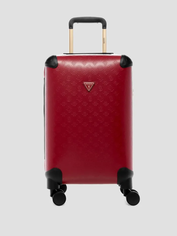 GUESS Travel and Tech Wilder Peony 20034 8Wheel Suitcase Black 8211 Women