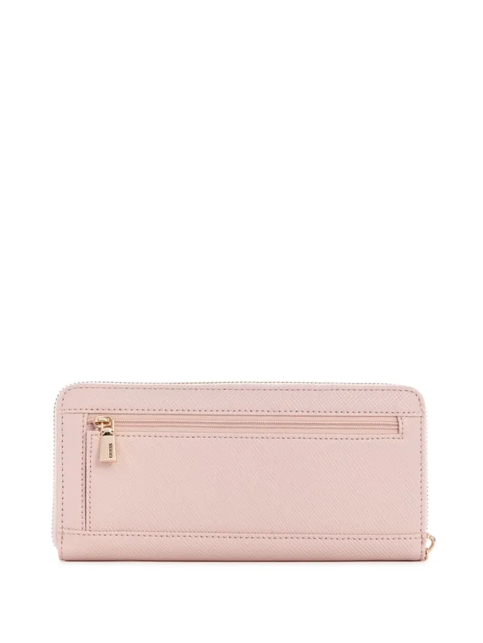 GUESS Wallets Laurel Large ZipAround Wallet Black 8211 Unisex