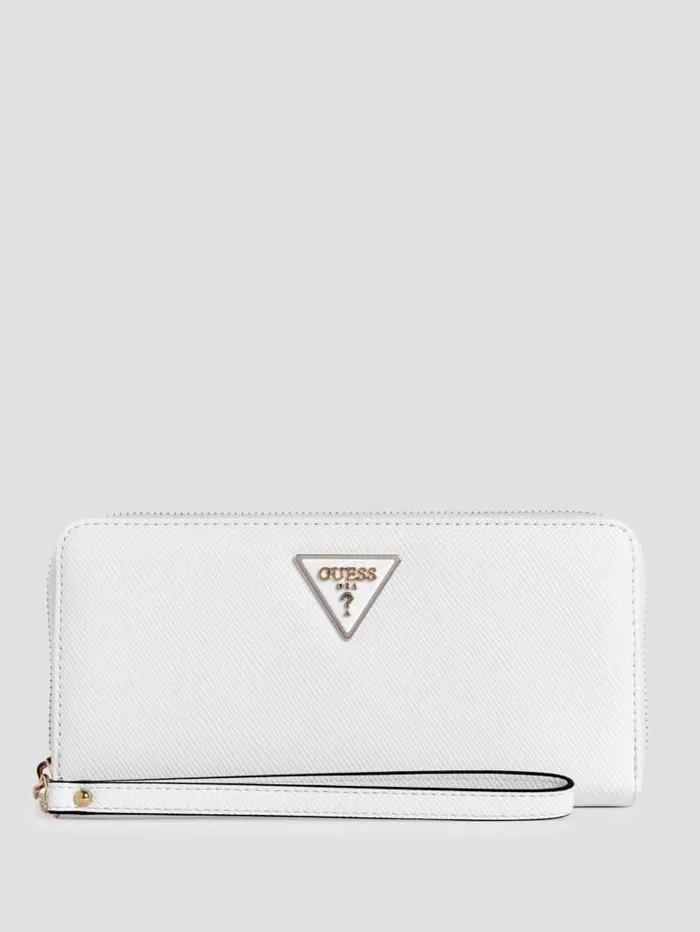 GUESS Wallets Laurel Large ZipAround Wallet Pink 8211 Unisex