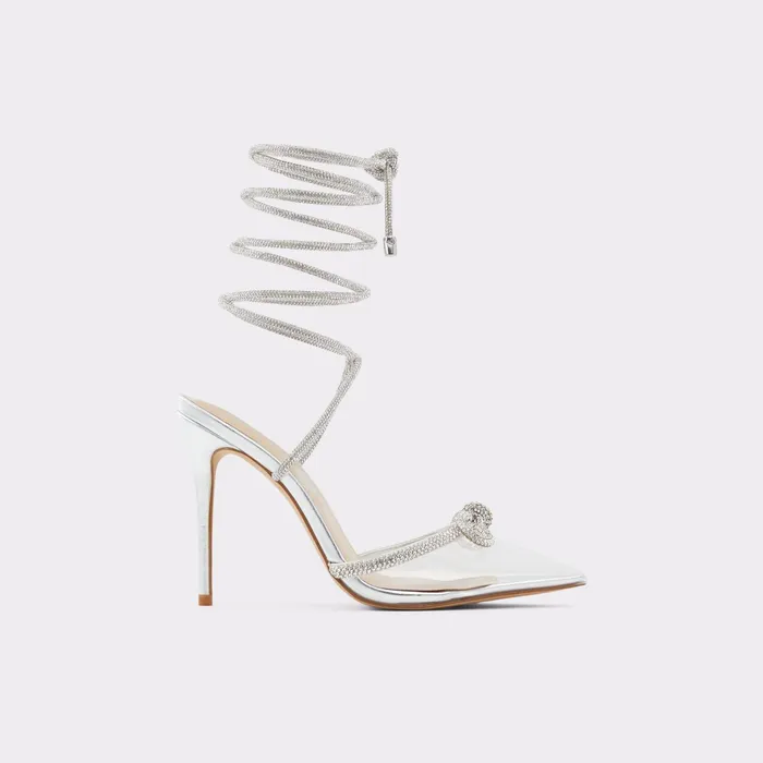 Halalia Silver Women ALDO Heels