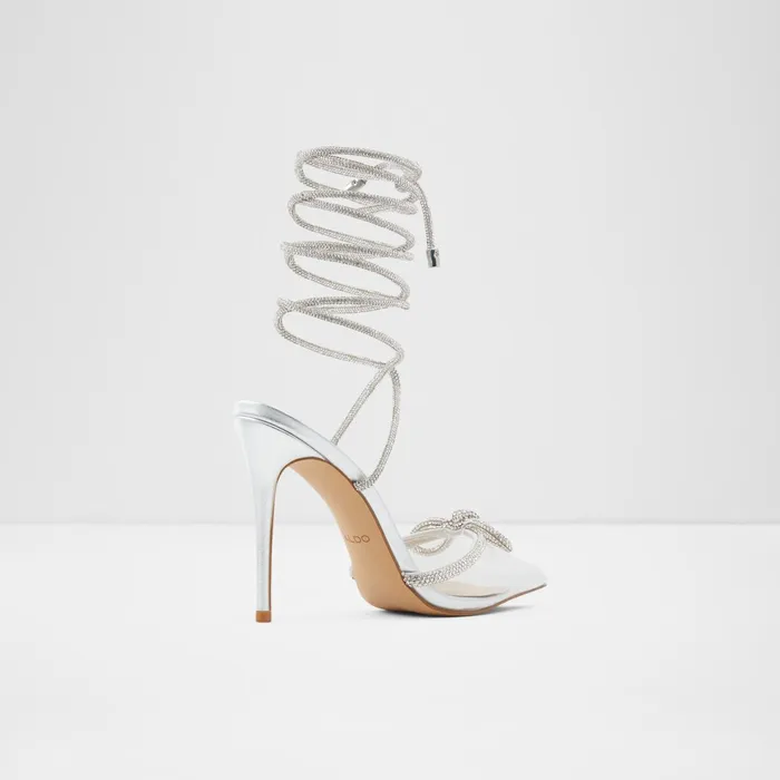 Halalia Silver Women ALDO Heels