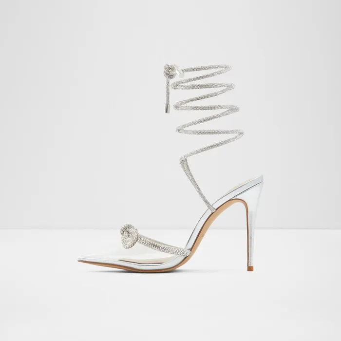 Halalia Silver Women ALDO Heels