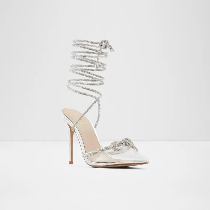 Halalia Silver Women ALDO Heels