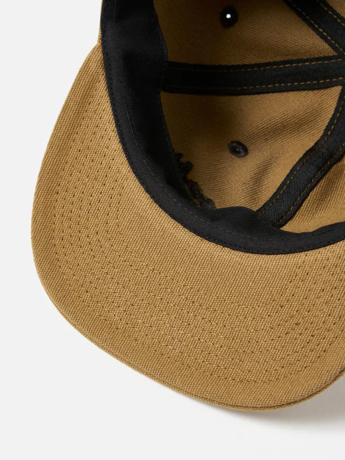 Hats Men Universal Works Universal Works Baseball Hat In Khaki Canvas