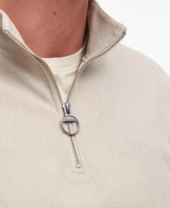 Houndwood HalfZip Sweatshirt Classic Navy Men Barbour Hoodies and Sweatshirts