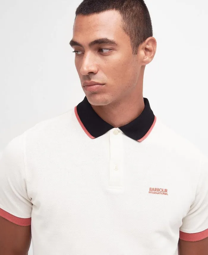 Howall Polo Shirt Forest River Men Barbour Polo Shirts