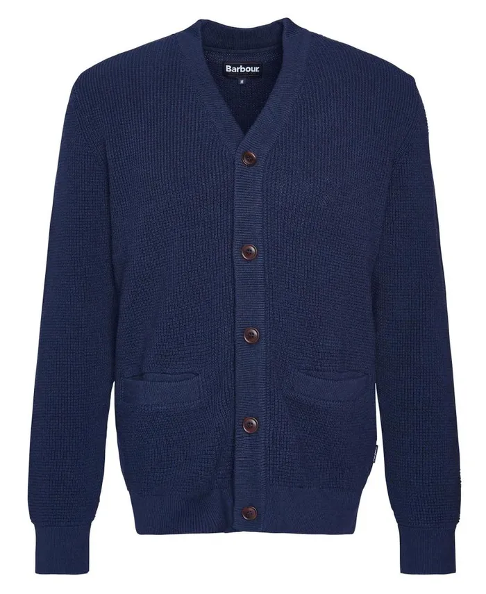 Howick Cardigan Whisper White Men Barbour Cardigans