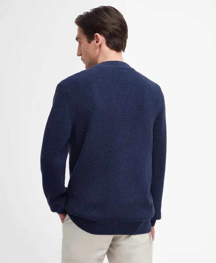 Howick Cardigan Whisper White Men Barbour Cardigans
