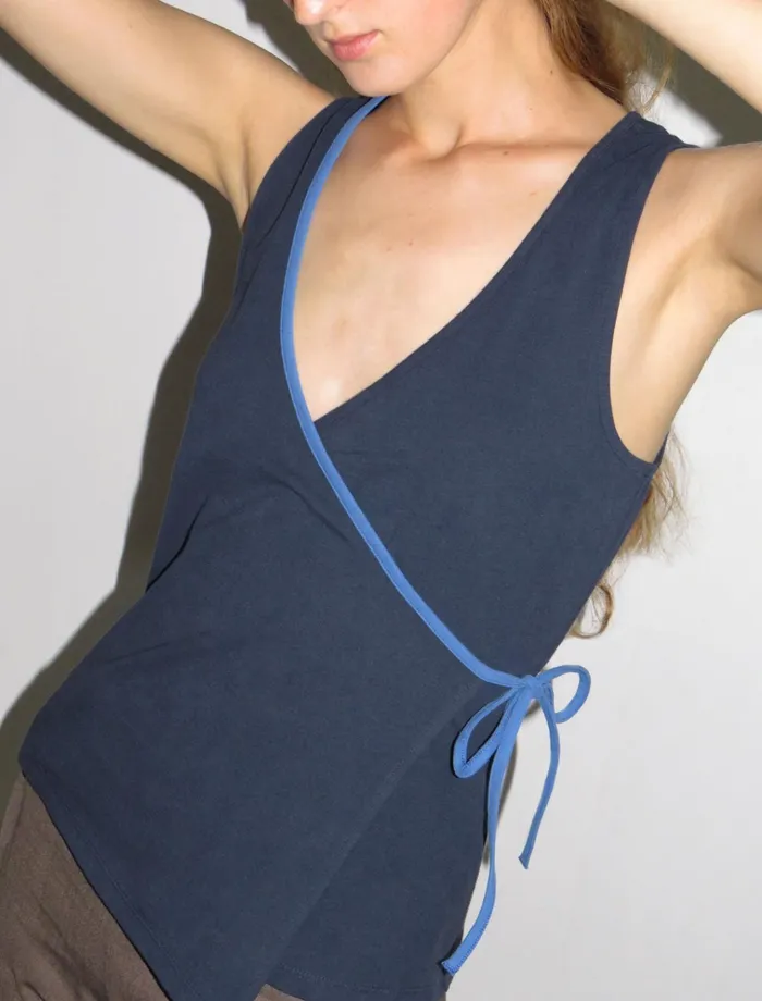 Ima Navy Women Paloma Wool Tops