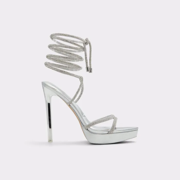 Izabella Silver Women ALDO Heels