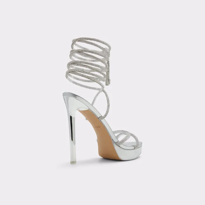 Izabella Silver Women ALDO Heels