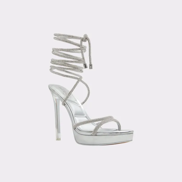 Izabella Silver Women ALDO Heels