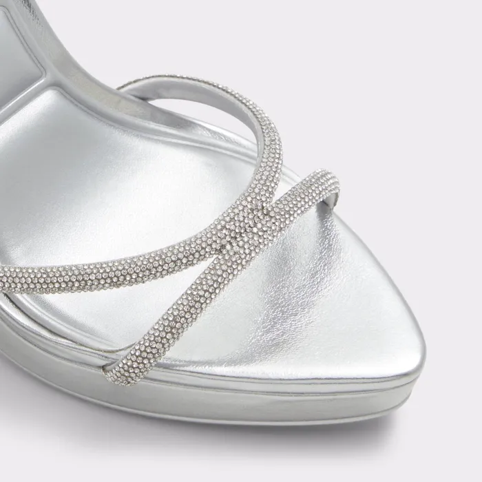 Izabella Silver Women ALDO Heels