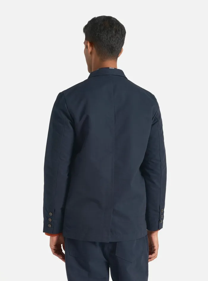 Jackets Men Universal Works Universal Works Capitol Jacket In Navy Brushed Polytech