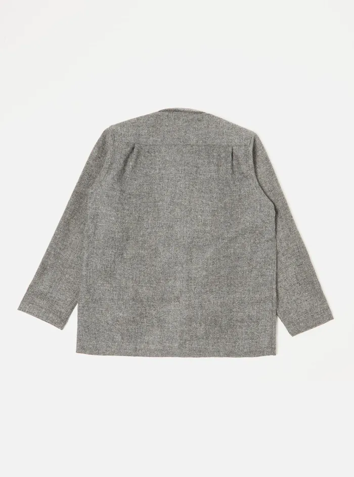 Jackets Men Universal Works Universal Works Easy Jacket In Grey Harris Tweed