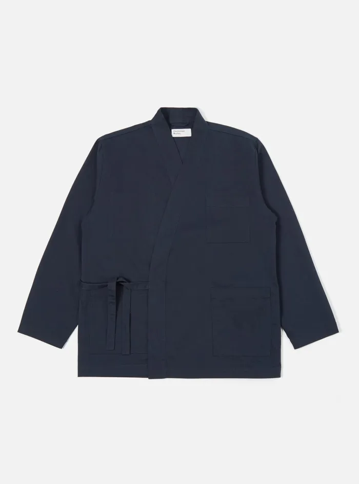 Jackets Men Universal Works Universal Works Kyoto Work Jacket In Navy Twill