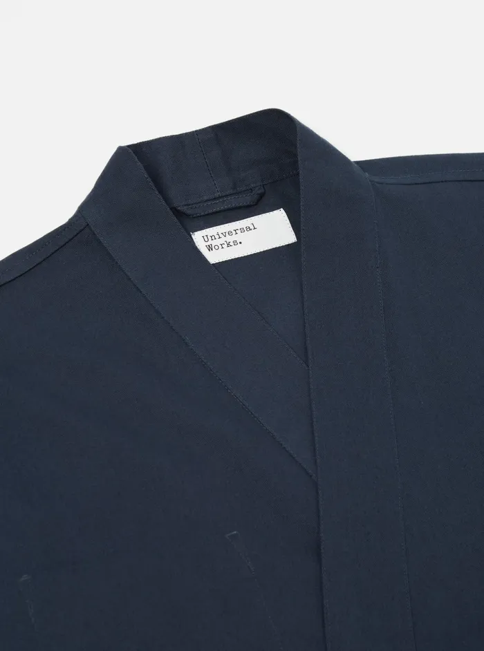 Jackets Men Universal Works Universal Works Kyoto Work Jacket In Navy Twill