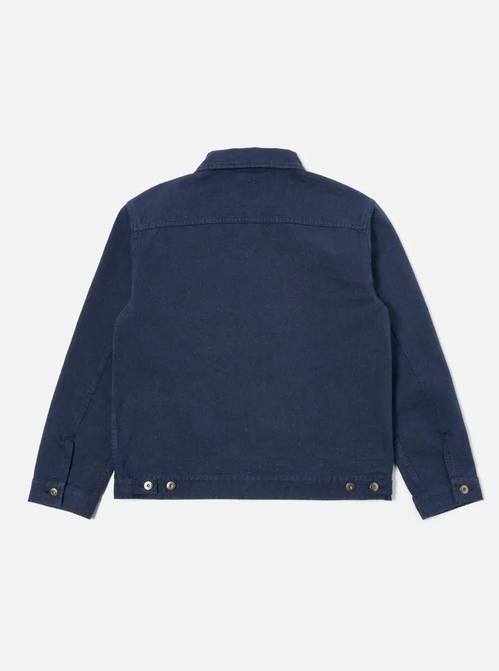 Jackets Men Universal Works Universal Works Trucker Jacket In Indigo Recycled Denim